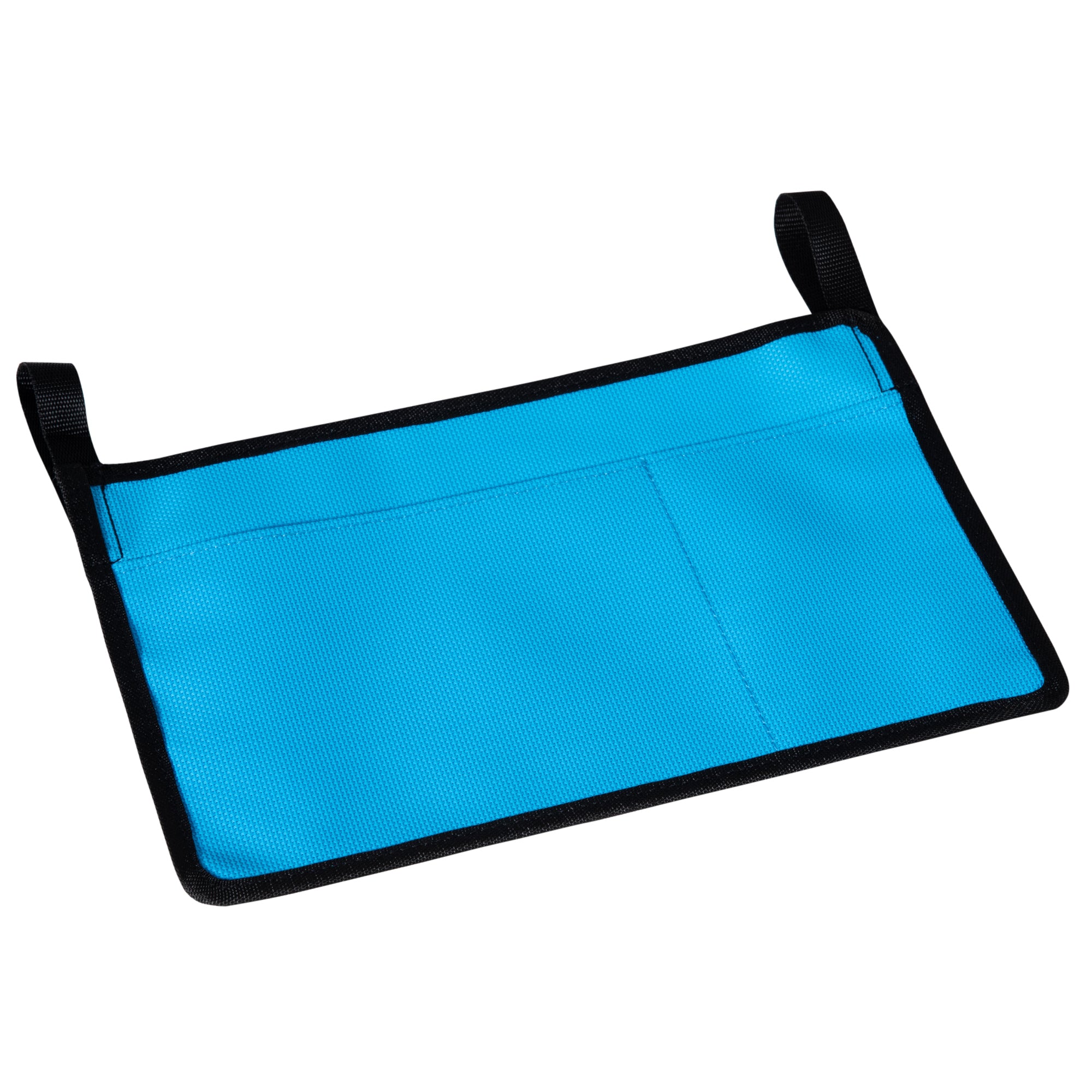 Outsunny Patio Rocking Chair with Mesh Fabric, Outdoor Rocking Sling Sun Lounger with Removable Headrest and Side Pocket for Garden, Deck, Lawn, Dark Blue