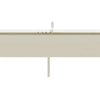 Outsunny Retractable Replacement Pergola Canopy for 10' x 10' Pergola, Pergola Cover Replacement, Cream White