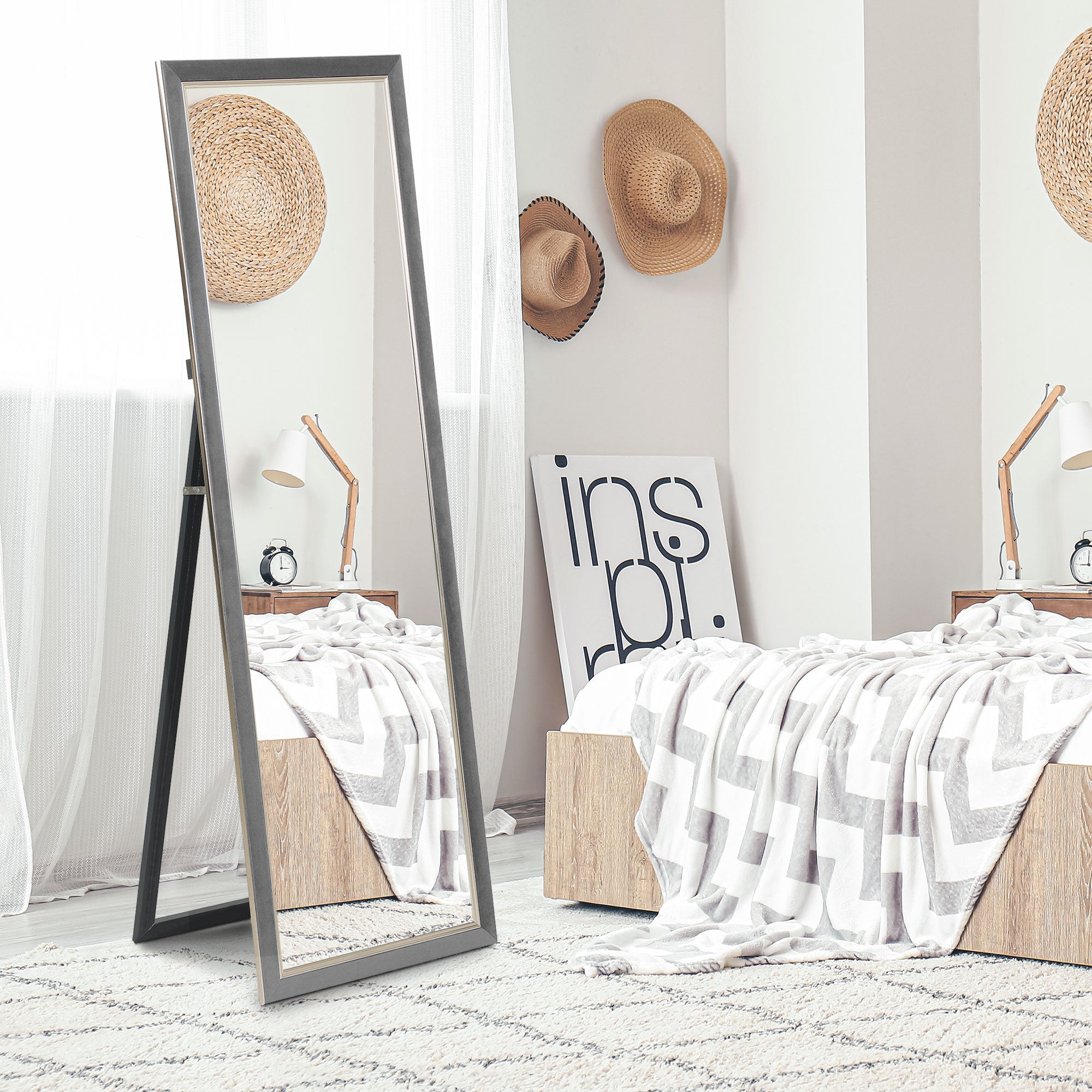 HOMCOM Full Length Mirror, 64