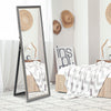 HOMCOM Full Length Mirror, 64" x 21" Full Body Mirror with Gold Frame, Free Standing, Leaning or Wall Mirror for Living Room, Bedroom, Grey