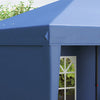 Outsunny 10' x 20' Outdoor Pop Up Canopy Tent Party Tent Instant Shelter W/ Carrying Bag, Blue