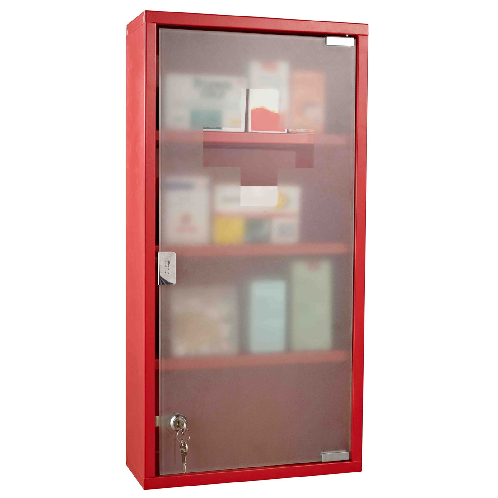 HOMCOM Locking Medicine Cabinet, 12