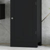 kleankin Bathroom Storage Cabinet with 3-tier Shelf Drawer, Floor Cabinet Free Standing Linen Tower Tall Slim Side Organizer Shelves, Black