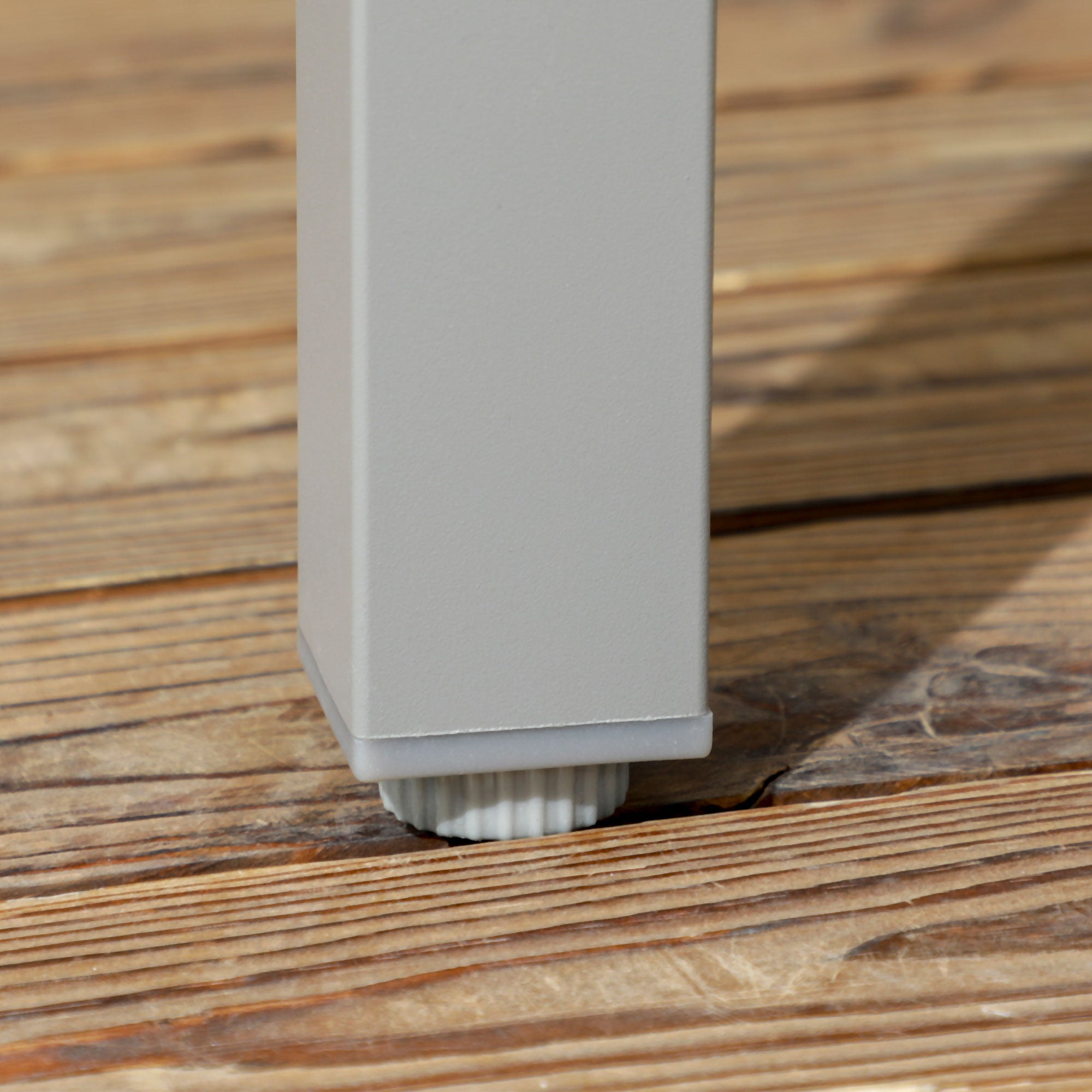 Outsunny 7 Piece Patio Dining Set, Outdoor Table and 6 Stackable Chairs, Steel Frame, Tempered Glass Top Table, Mesh Seats, Black