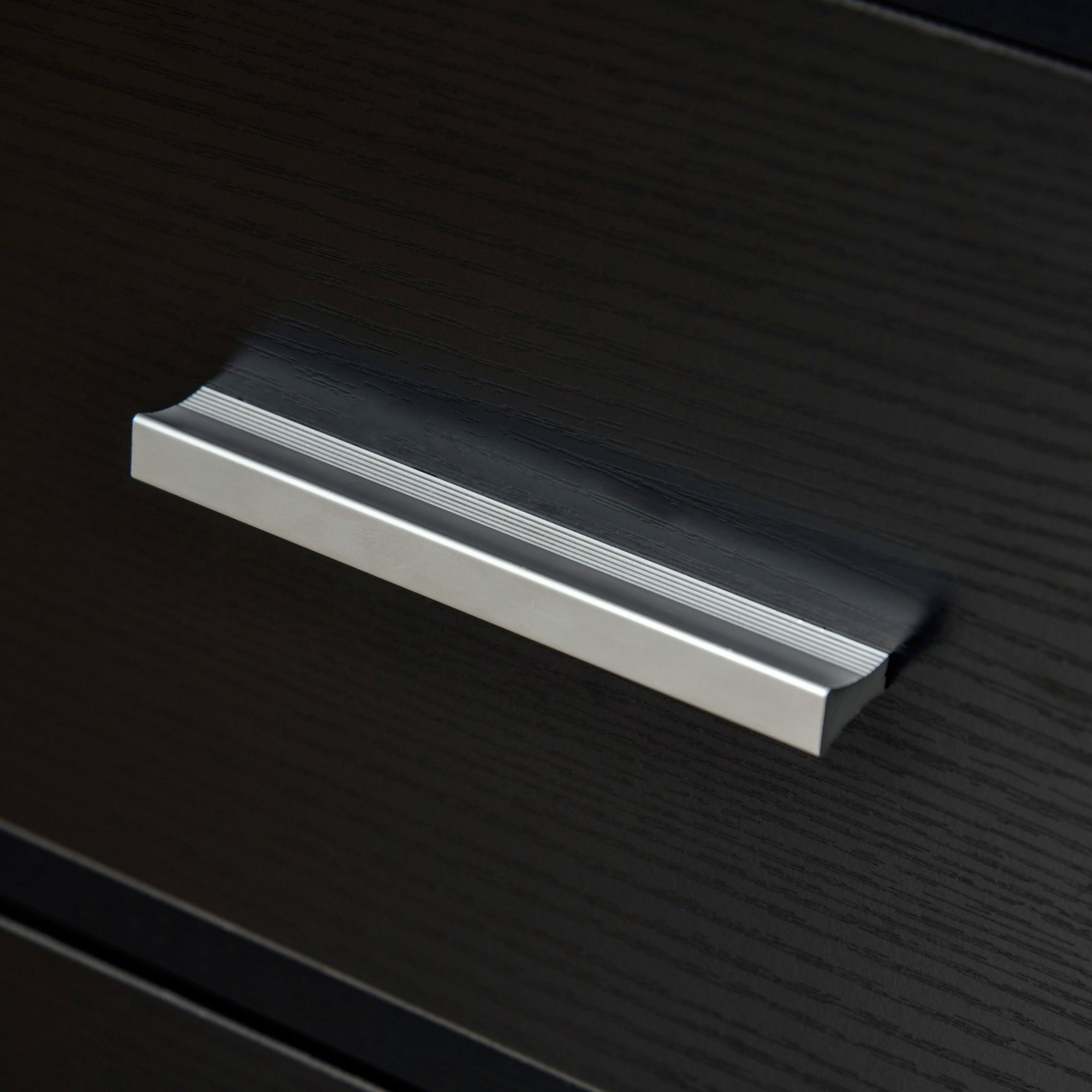 Vinsetto Lateral Filing Cabinet with Wheels, Locking File Cabinet, Mobile Printer Stand with Open Shelves and Drawers for A4 Size Documents, Black