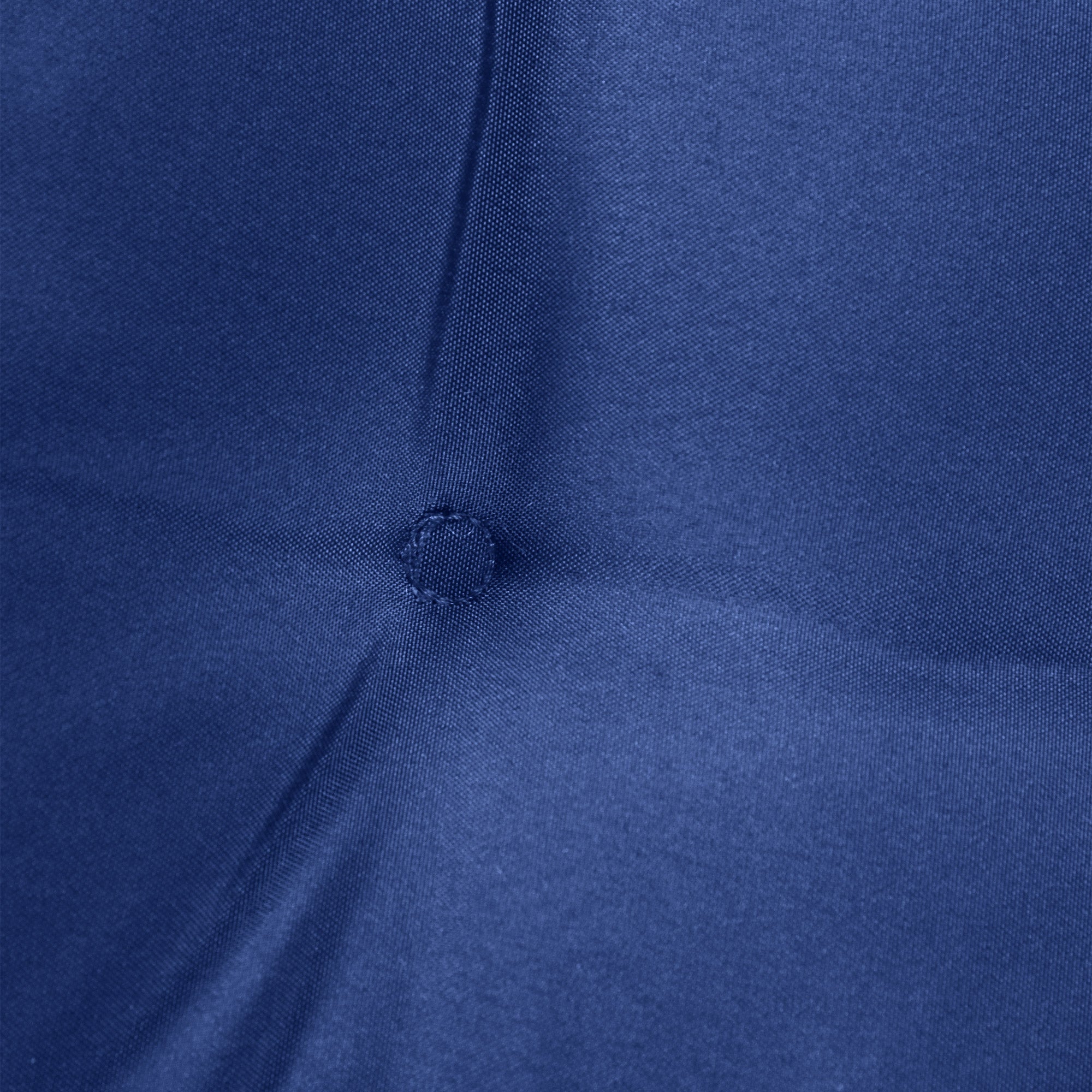 Outsunny 6-Piece Patio Chair Cushions Pillows, Seat Replacement Patio Cushions Set with Ties, Button Tufted for Indoor Outdoor Garden Furniture, Dark Blue