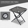 Outsunny Zero Gravity Chair Set of 2 with Side Table, Folding Lounge Chair with Cupholders & Pillows, Patio Chair Set for Pool, Backyard, Lawn, Beach, Grey
