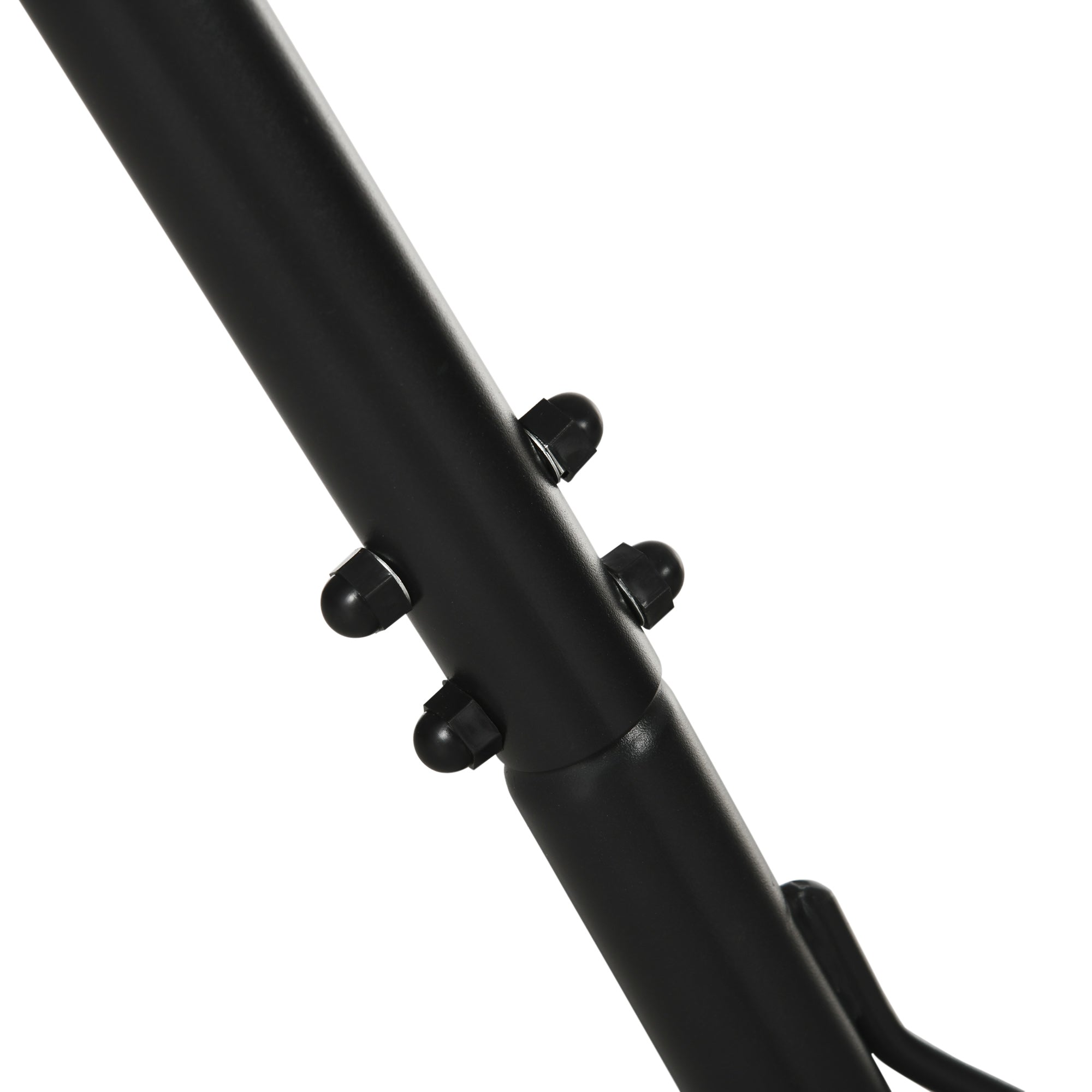 Outsunny Adjustable Hammock Stand, Fits 10-13 ft Hammocks Up to 264lbs Capacity,Black