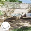 Outsunny Adjustable Hammock Stand, Fits 10-13 ft Hammocks Up to 264lbs Capacity,Black