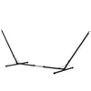 Outsunny Adjustable Hammock Stand, Fits 10-13 ft Hammocks Up to 264lbs Capacity,Black