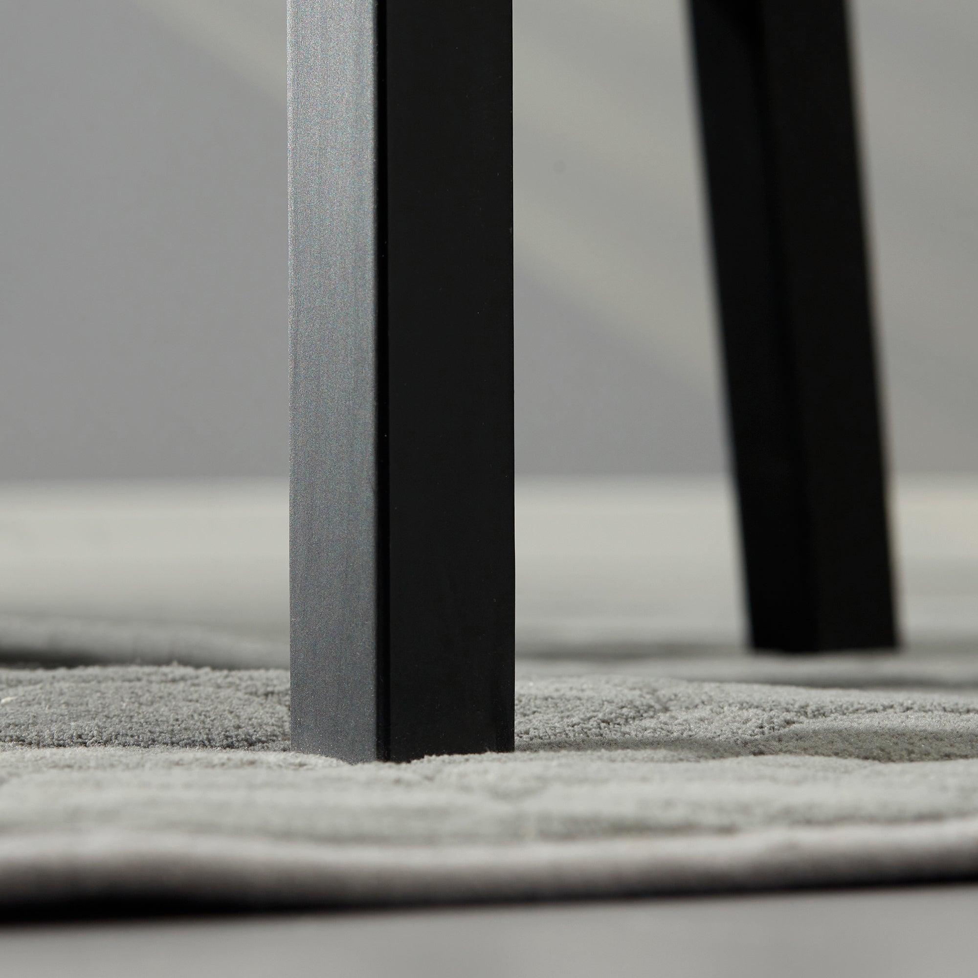 HOMCOM Dining Chairs Set of 4, Farmhouse Wooden Kitchen Chairs with Cross Back, Solid Structure for Dining Room, Black