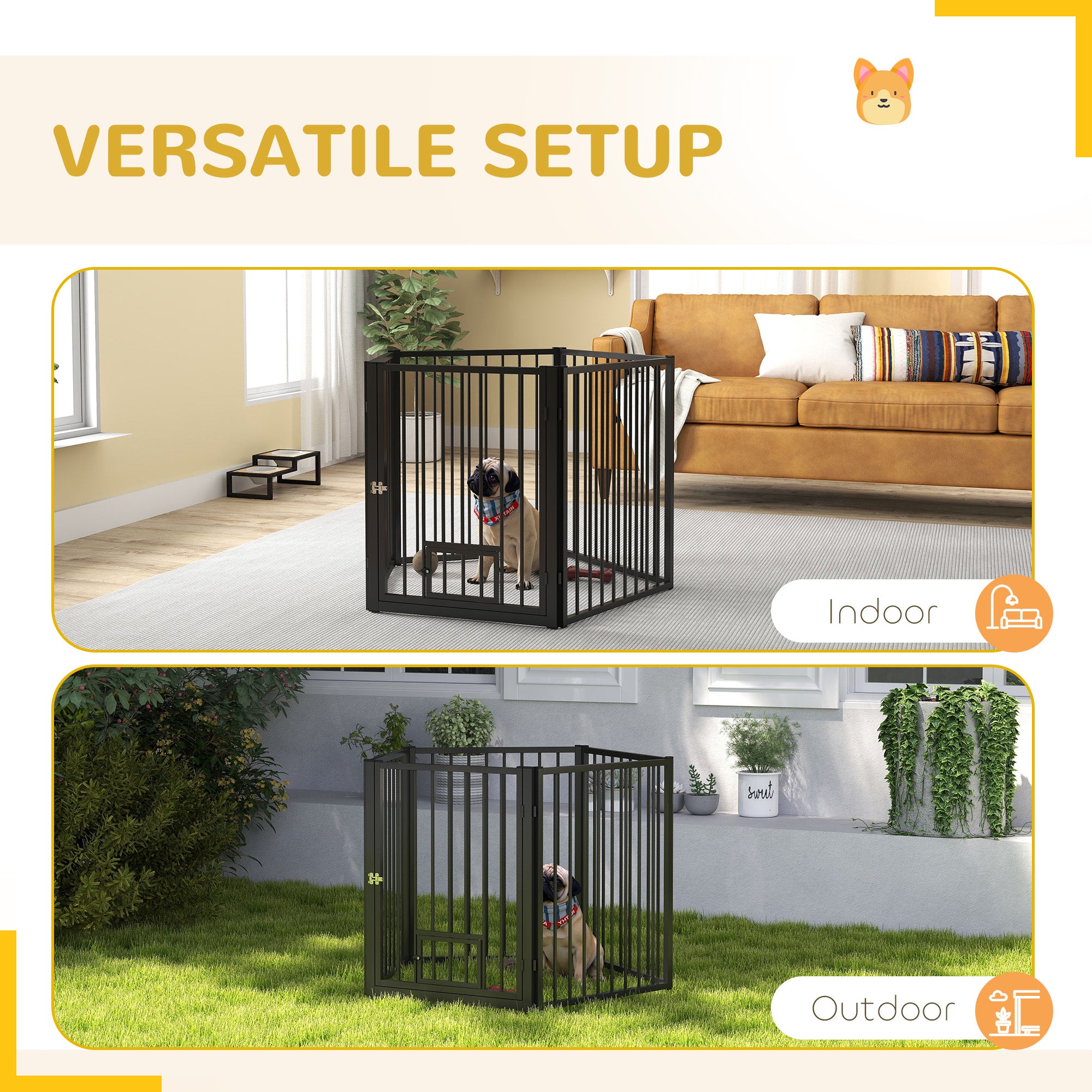 PawHut Dog Playpen, 30