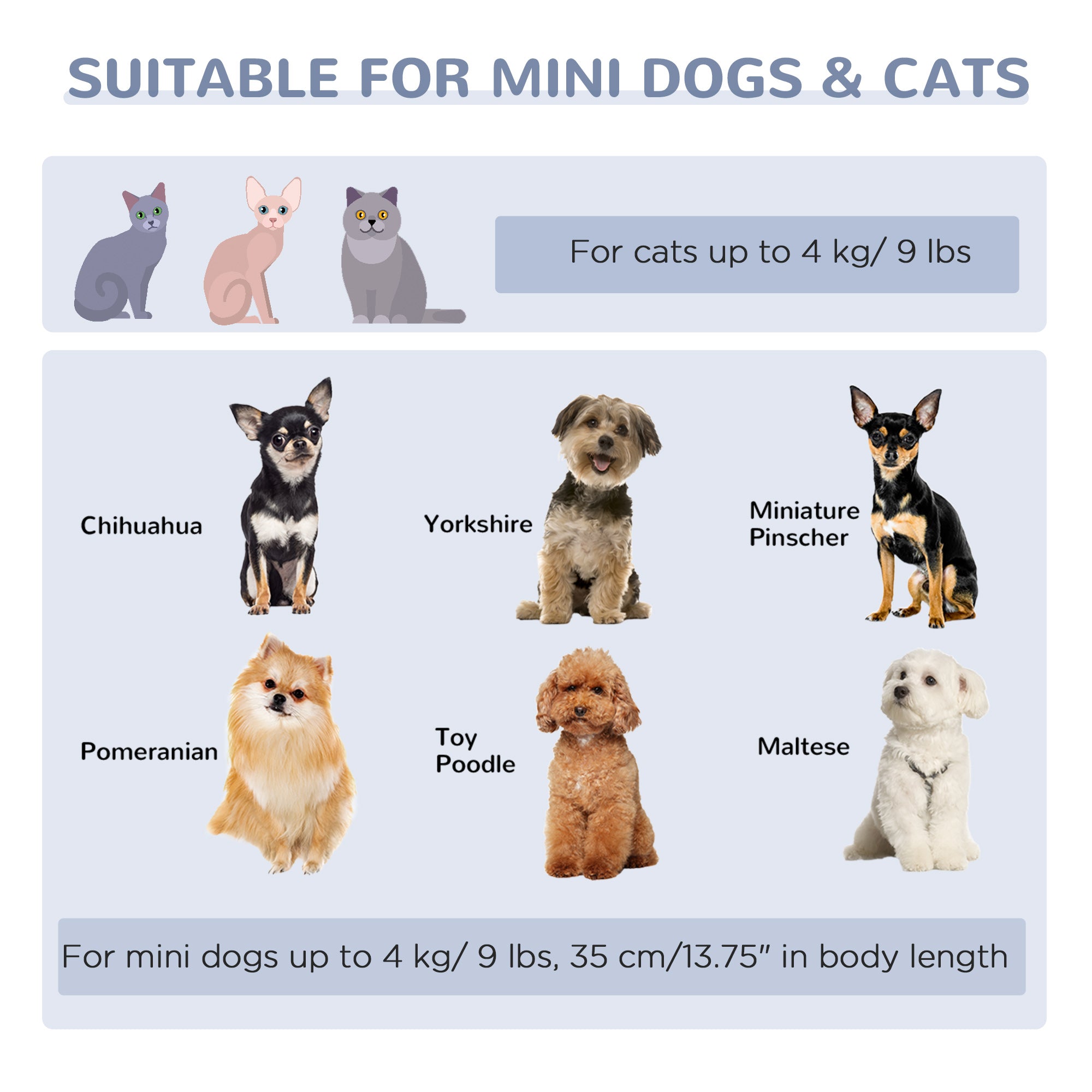 PawHut Pet Stairs for Miniature Dogs Hidden House, Cat Steps for Couch High Bed Sofa, Portable Puppy Stairs for Climbing with Handles, Non-Slip Carpet, Side Holes for Entry, White
