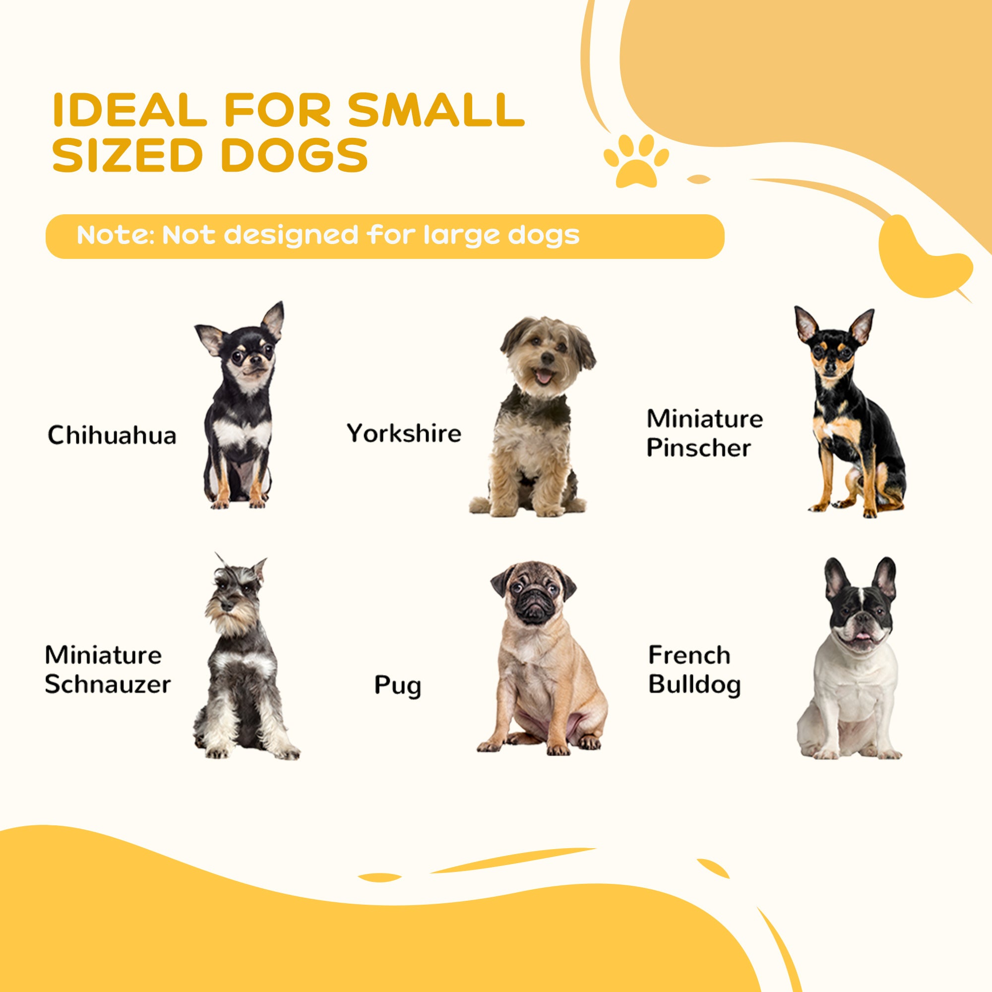 PawHut Freestanding Pet Gate for Dogs 24" Tall Foldable Dog Gates Indoor Wooden Barrier 3 Panels with 2 Support Feet, for Doorway Stairs, Light Grey