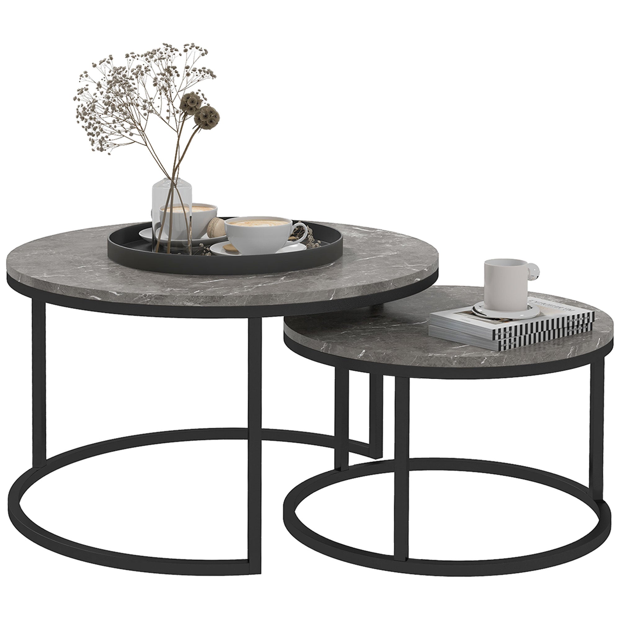 HOMCOM Nesting Tables, 31