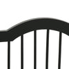 PawHut Freestanding Pet Gate for Dogs 24" Tall Foldable Dog Gates Indoor Wooden Barrier 3 Panels with 2 Support Feet, for Doorway Stairs, Black