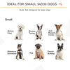 PawHut Freestanding Pet Gate for Dogs 24" Tall Foldable Dog Gates Indoor Wooden Barrier 3 Panels with 2 Support Feet, for Doorway Stairs, Black
