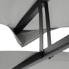 Outsunny 13.1' x 9.8' Gazebo Replacement Canopy 2 Tier Top UV Cover Pavilion Garden Patio Outdoor, Light Grey (TOP ONLY)