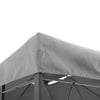 Outsunny 13.1' x 9.8' Gazebo Replacement Canopy 2 Tier Top UV Cover Pavilion Garden Patio Outdoor, Light Grey (TOP ONLY)