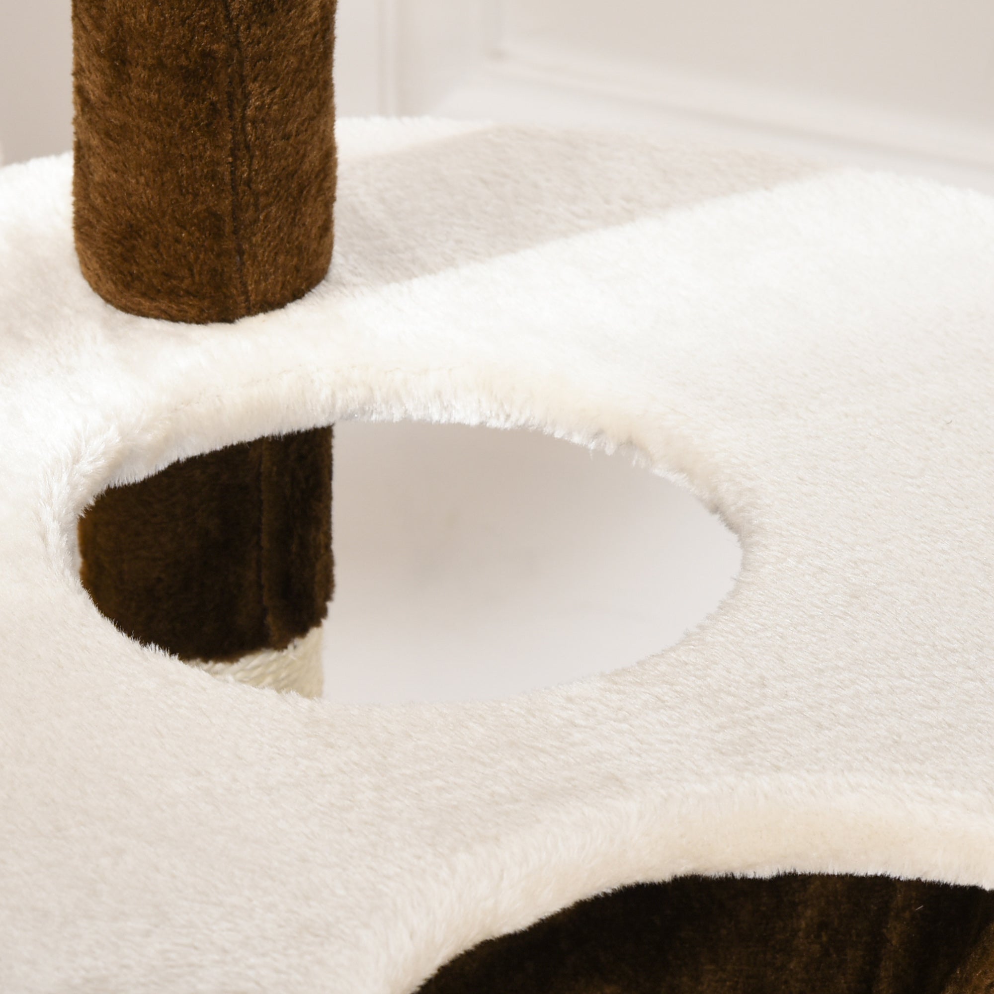 PawHut Cat Tree for Indoor Cats Scratching Tower House Activity Center Post Climbing Hammock Condo Perch 153 cm