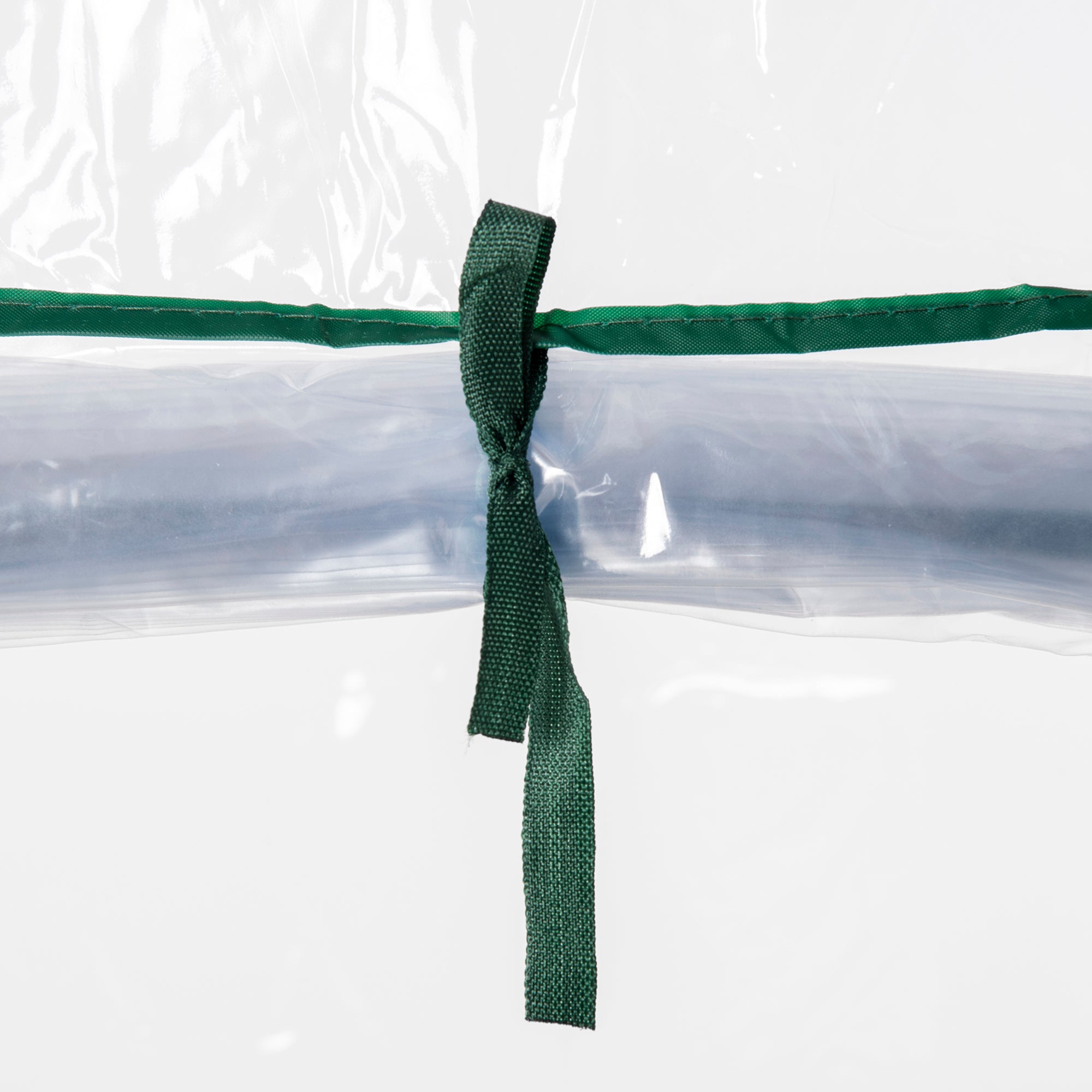 Outsunny 27" x 20" x 65" Portable Greenhouse with 4 Tier Shelves and Wheels, Outdoor Hot House Plant Flower Greenhouse, Steel Frame, Plastic Cover, Clear