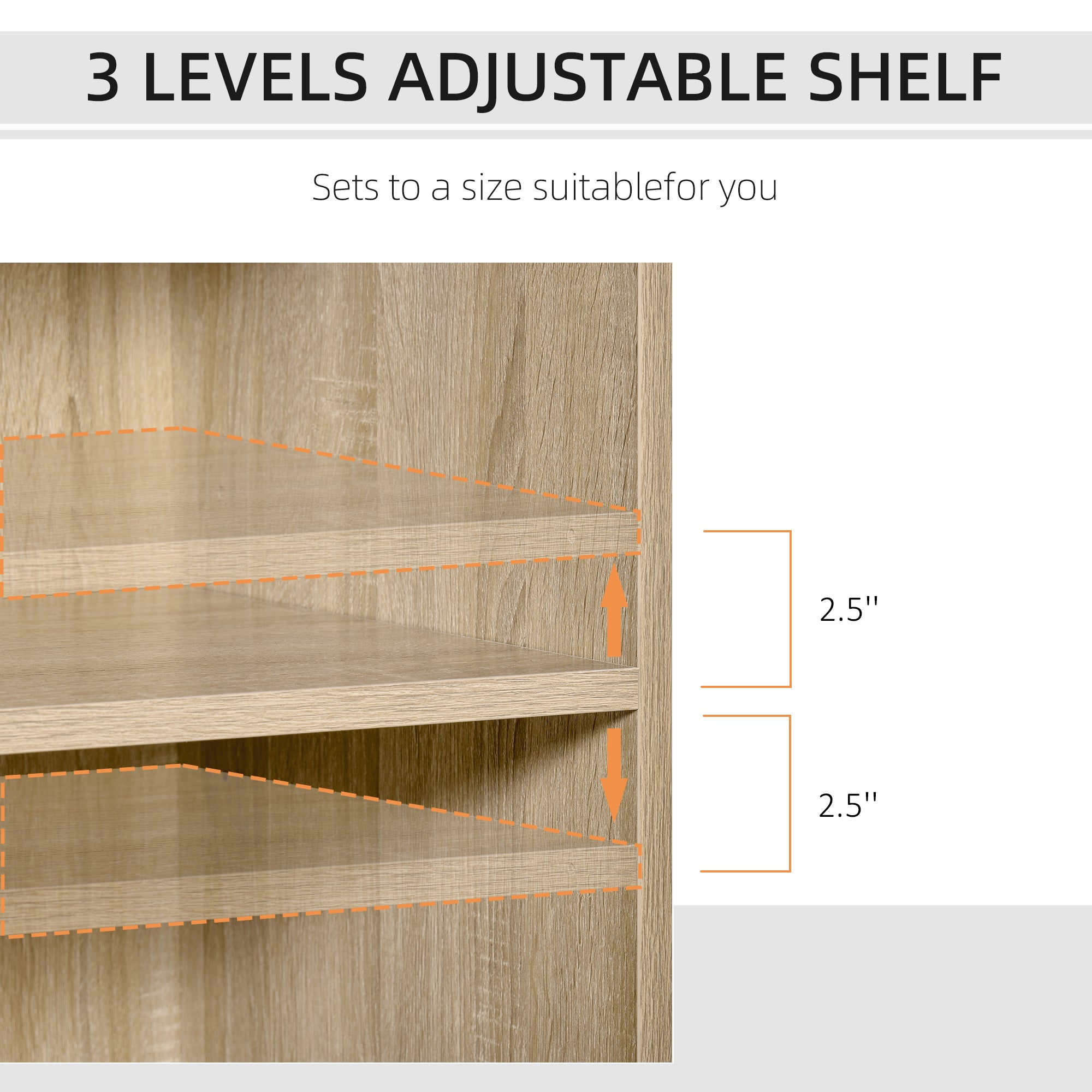 Vinsetto Lateral Filing Cabinet, Printer Stand with Wheels, Mobile File Cabinet with Drawer for Letter or A4 File, Home Office, Oak