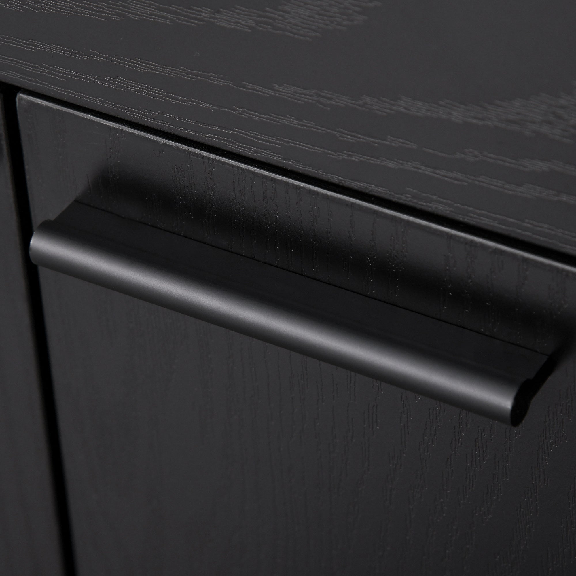 HOMCOM 71"H Freestanding Kitchen Pantry, Buffet with Hutch, Microwave Stand with Storage Cabinet, Black