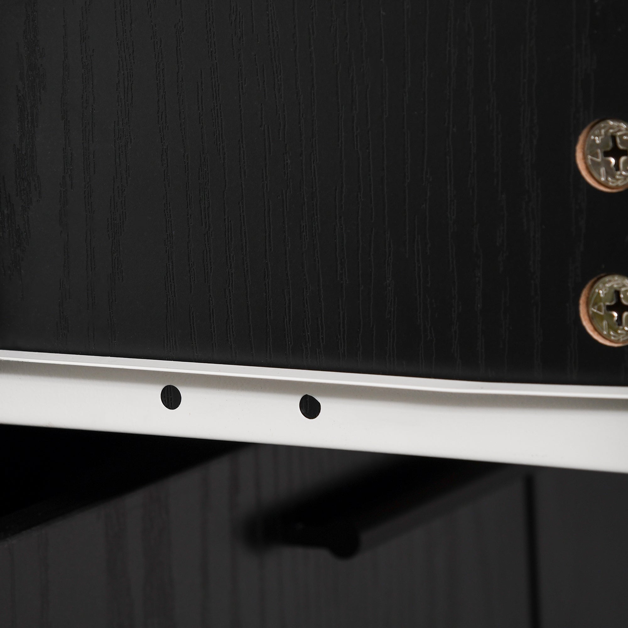 HOMCOM 71"H Freestanding Kitchen Pantry, Buffet with Hutch, Microwave Stand with Storage Cabinet, Black