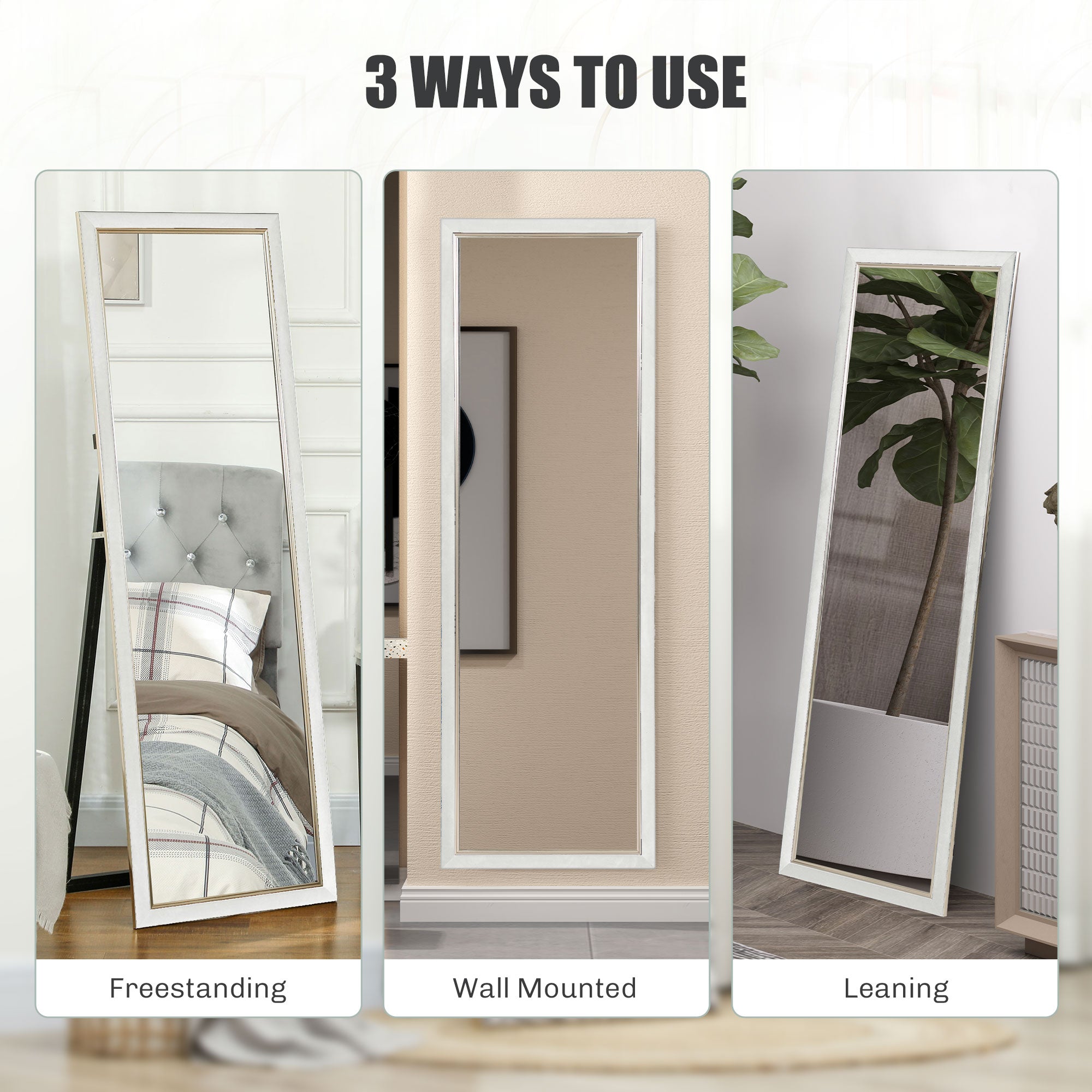 HOMCOM Full Length Mirror, 64