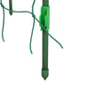 Outsunny Cucumber Trellis, 6ft Tall Garden Arch Trellis for Climbing Plants Outdoor, A-Frame, with PE Coated Steel Structure and Net, Support Vegetables Peas Fruits Vines