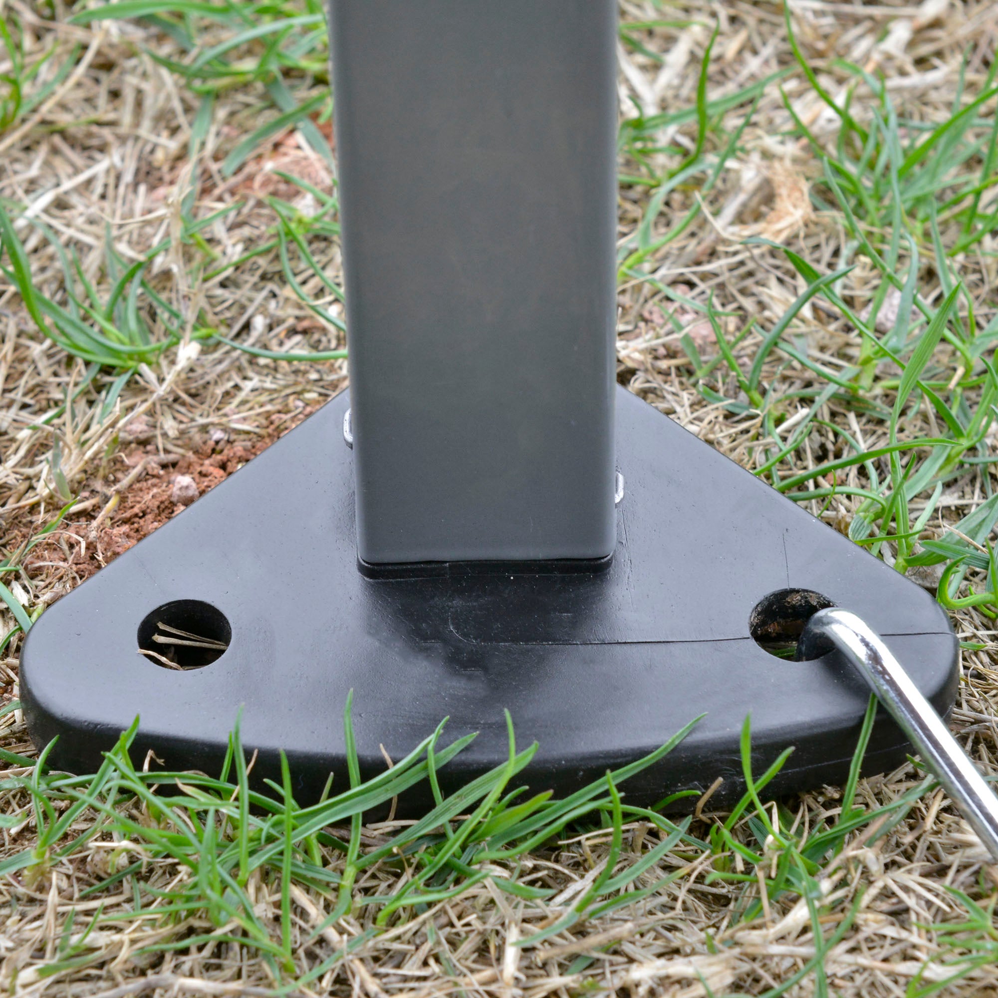 Outsunny 12.5' Pop Up Gazebo Hexagonal Canopy Tent Outdoor Shelter Pavilion Sun Protection with Mesh Sidewalls, Handy Bag, Dark Brown