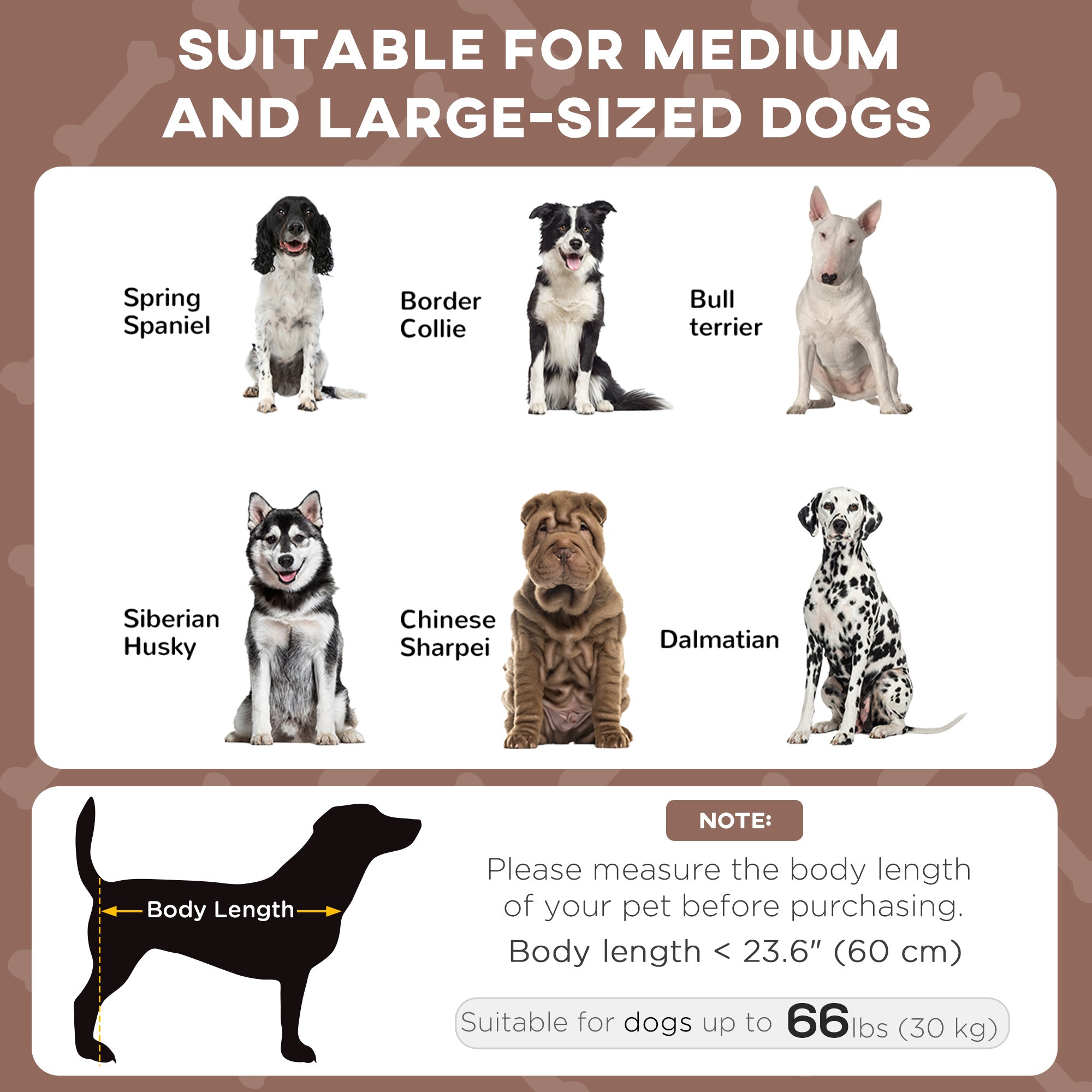 PawHut Elevated Dog Bed with Canopy, Cooling Dog Cot Bed for Camping, Portable Raised Pet Cot with Washable Breathable Mesh, for Indoor Outdoor, M & L Dogs, 36" x 30" x 35", Coffee