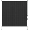 Outsunny 6'W x 6'H Roller Shades, Outdoor Blinds Cordless Roll Up Shade for Porch Balcony Gazebo, Black