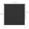 Outsunny 6'W x 6'H Roller Shades, Outdoor Blinds Cordless Roll Up Shade for Porch Balcony Gazebo, Black