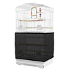 PawHut 36" Bird Cage for Finches, Canaries Budgies, Parrot Cage with Accessories, Handle, Mesh Cover, Tray, White
