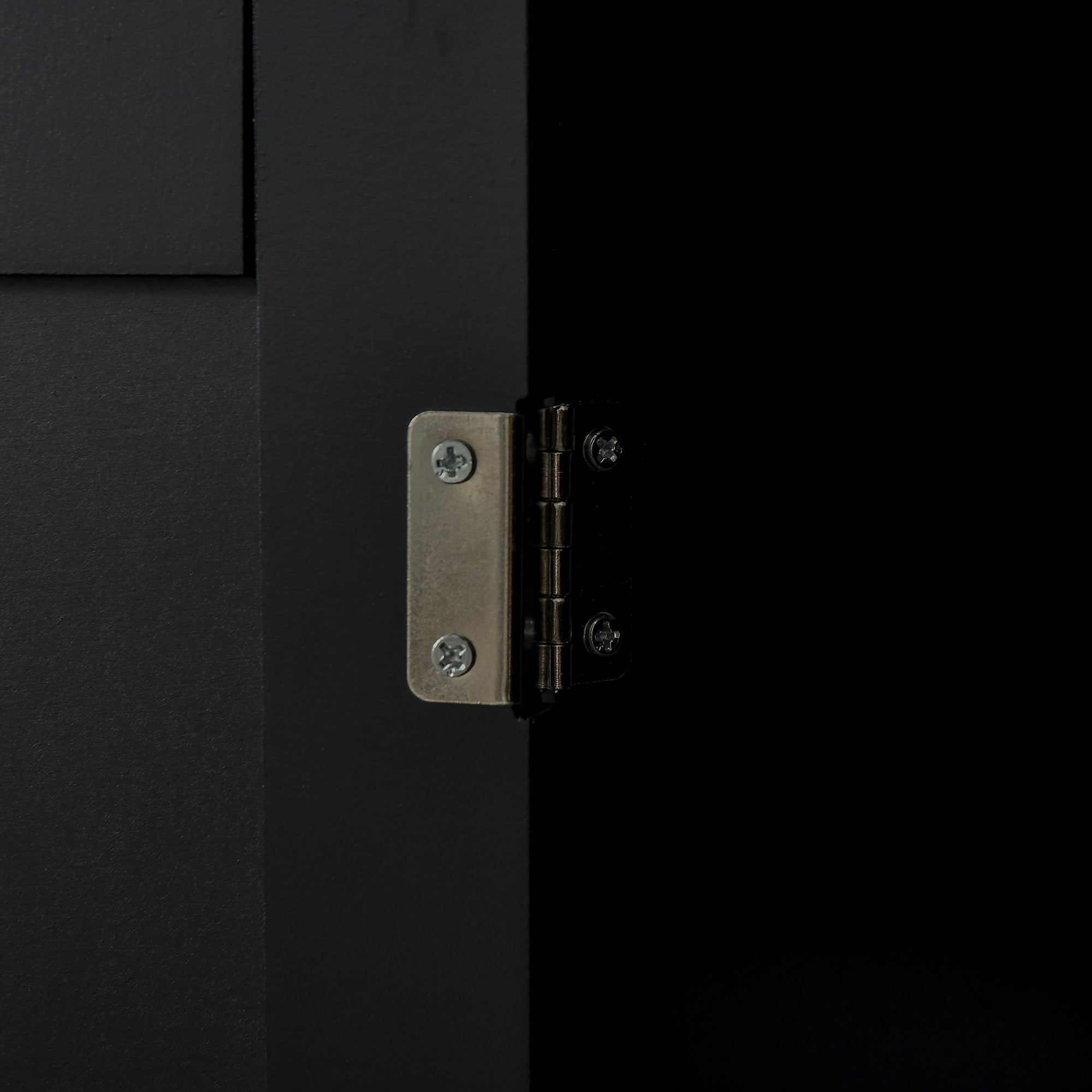 HOMCOM Rolling Kitchen Island, Kitchen Cart on Wheels with 2 Storage Drawers, 3 Door Cabinets and Towel Rack for Dining Room (Black, 3-Doors)