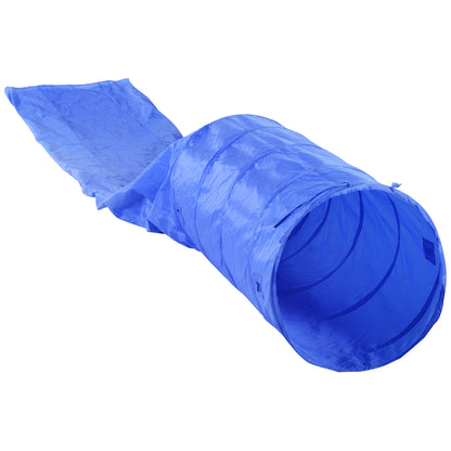 PawHut 16.4ft Dog Tunnel Portable Agility Training and/or Soft Crate Kennel Run Cage Outdoor Training and Exercise Equipment