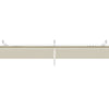 Outsunny Retractable Replacement Pergola Canopy for 10' x 13' Pergola, Pergola Cover Replacement, Cream White