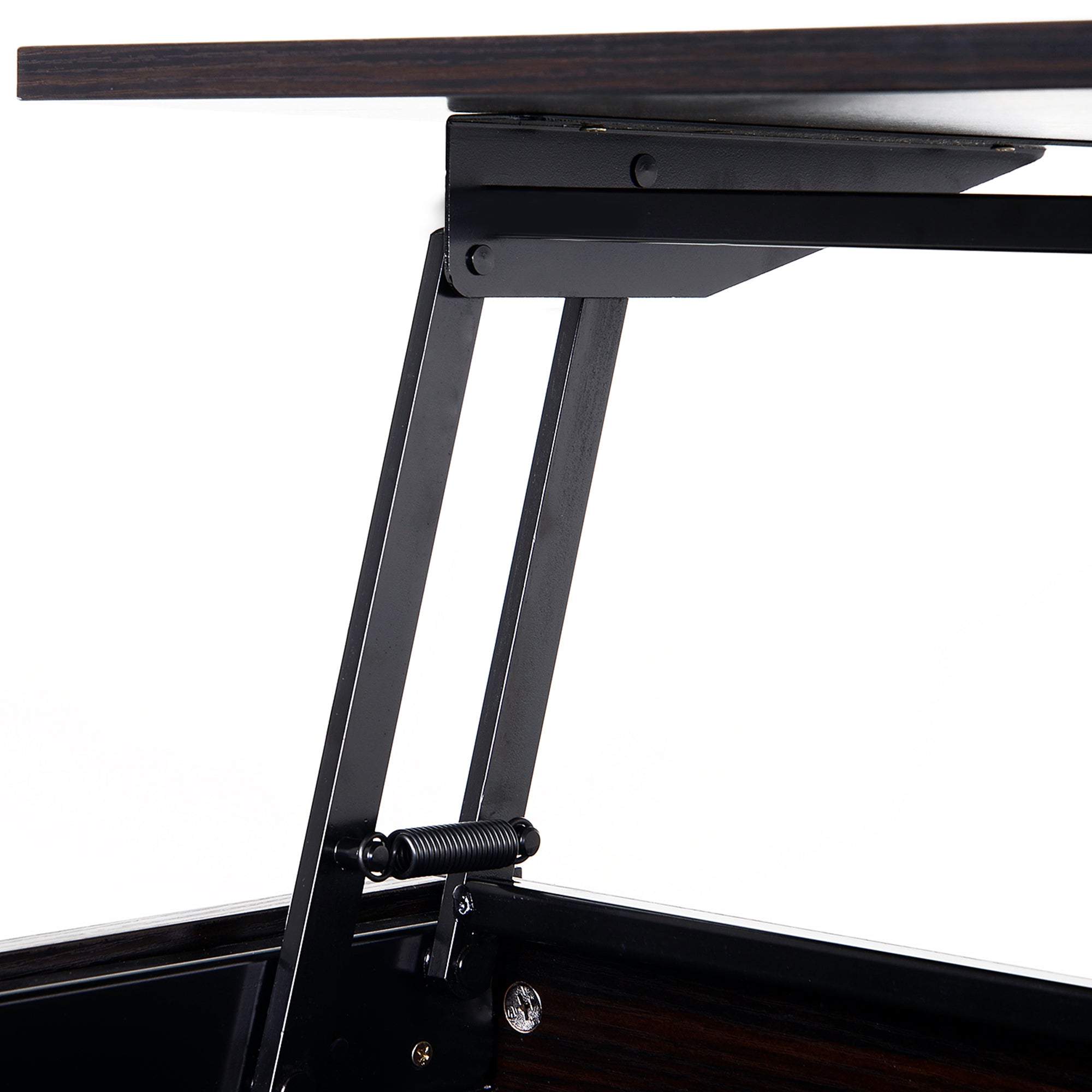 HOMCOM 39" Modern Lift Top Coffee Table with Hidden Storage Compartment, Center Table for Living Room, Coffee