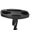 Outsunny Hammock Chair Stand Only, Metal C-Stand for Hanging Hammock Chair with Tray for Indoor, Outdoor, Porch, Patio, Black