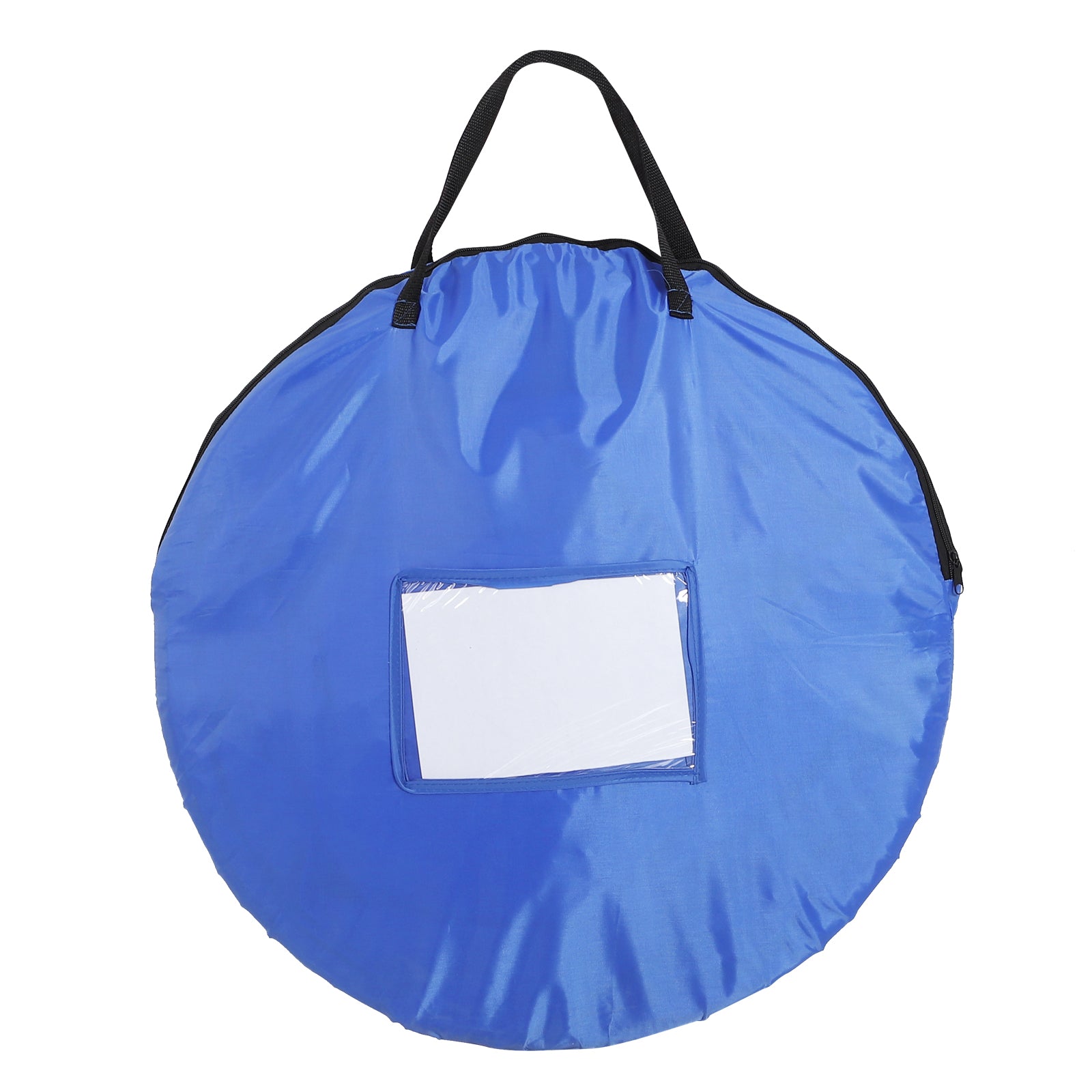 PawHut 5663-0239 16.4' 300D Oxford Portable Puppy Dog Tunnel Pet Agility Exercise Training Soft Crate, Blue