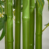 HOMCOM 5.3FT Artificial Bamboo Tree in Pot, Indoor Fake Plants for Home Office Living Room Decor, Green