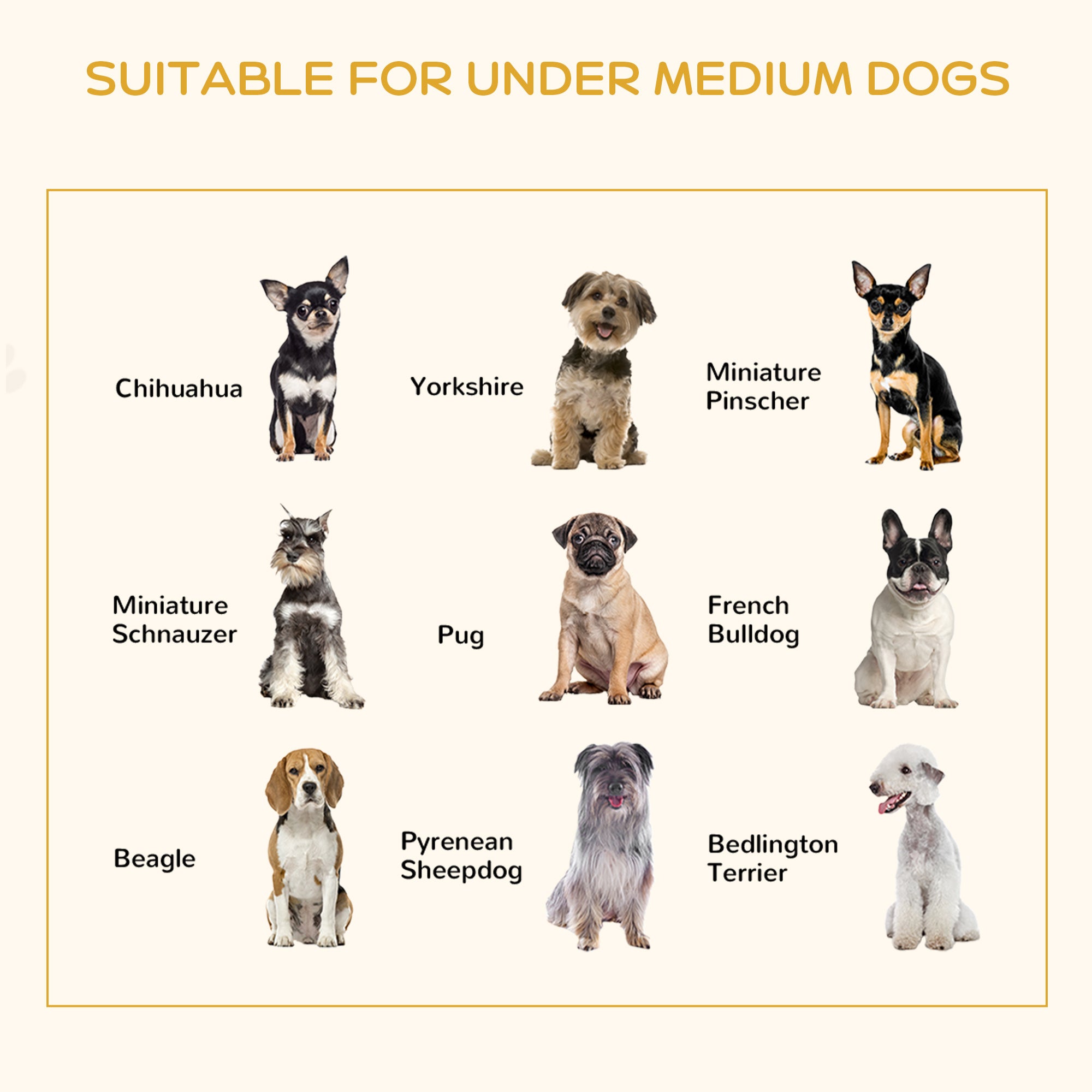 PawHut Wicker Dog Sofa with Soft Water-resistant Cushion, Rattan Cat Bed Raised Pet Bed Hand Woven with Washable Cover Indoor Outdoor Use, for Large Sized Dogs