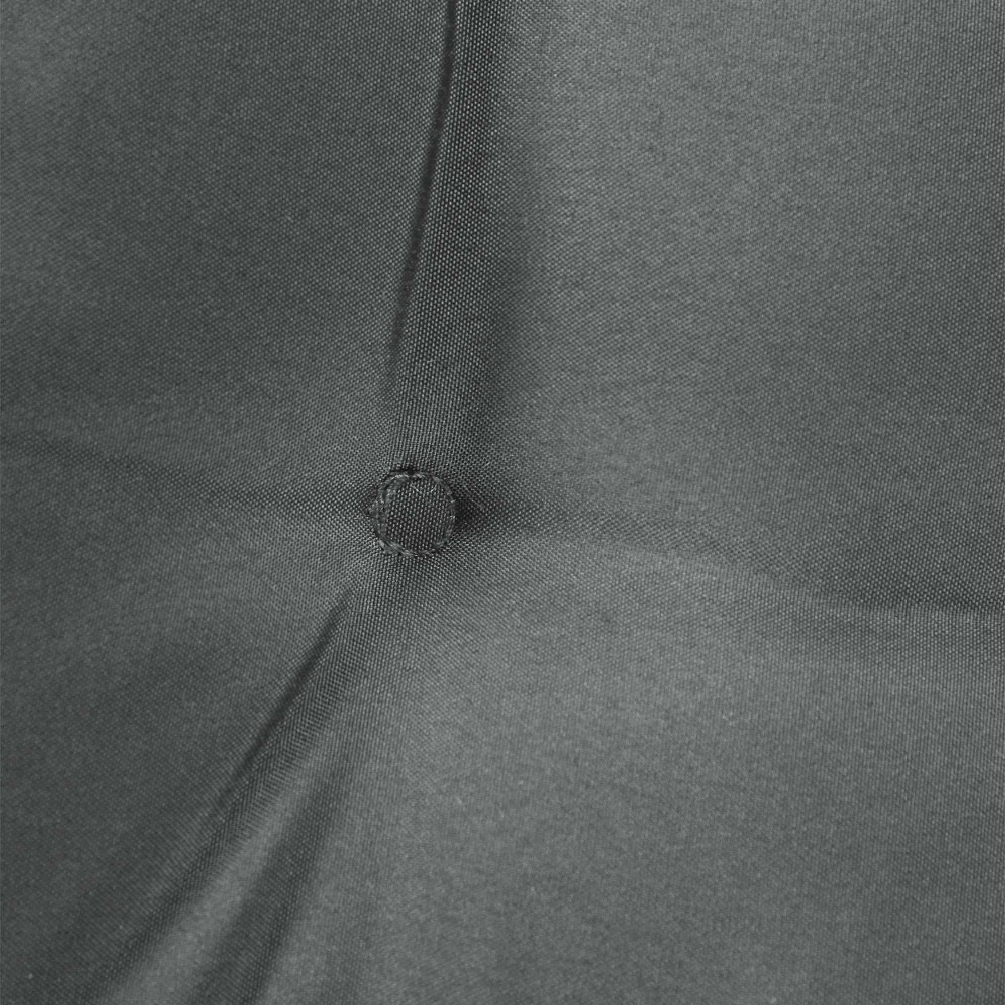 Outsunny 6-Piece Patio Chair Cushions Pillows, Seat Replacement Patio Cushions Set with Ties, Button Tufted for Indoor Outdoor Garden Furniture, Charcoal Grey