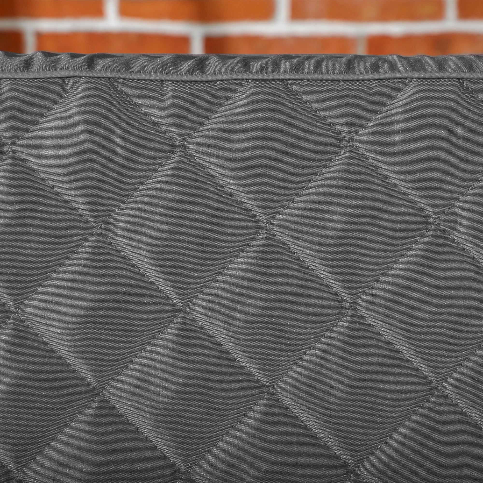 Outsunny 3 Person Porch Swing Bed, Outdoor Patio Swing Chair Bench Hammock with Adjustable Canopy, Cushions, Pillows for Porch and Backyard, Dark Grey