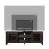 HOMCOM Modern TV Stand for TVs up to 60 inches, Wood TV Console Table with Storage Doors, Entertainment Center for Living Room, Bedroom, Office, Coffee