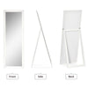 HOMCOM 58" x 20" Full Length Mirror, Floor Standing Mirror, Rectangular Full Body Mirror for Bedroom, Living Room, White