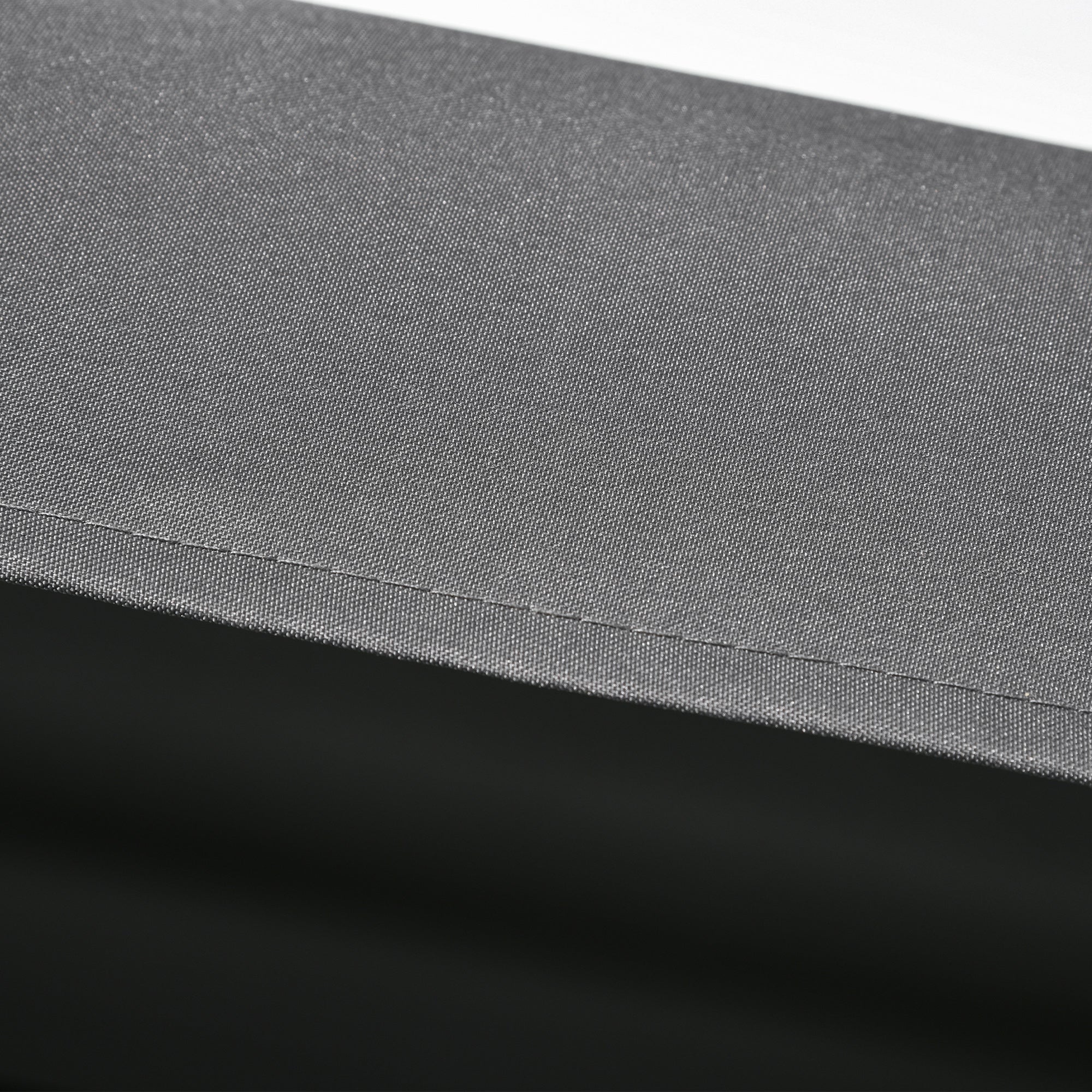 Outsunny 2 Seater Covered Outdoor Swing Chair Porch Swing Bench Lounger Hammock with Removable Cushion Tilt Canopy, Dark Grey