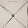 Outsunny 10' x 10' Pop Up Canopy Tent, Instant Party Tent with Breathable Mesh Sidewalls, Easy Height Adjustable, Carrying Bag for Backyard Garden Patio Camping