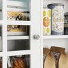HOMCOM Kitchen Pantry, Buffet with Hutch with 3 Storage Cabinets, 2 Open Shelves and Large Countertop, White